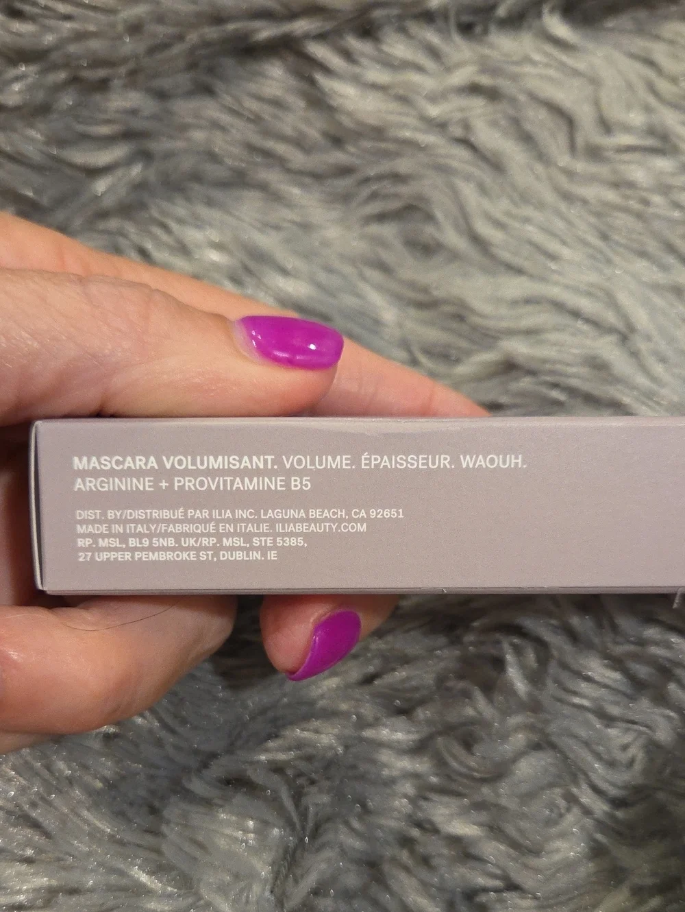 ILIA Fullest Volumizing Black Mascara, New In Box!